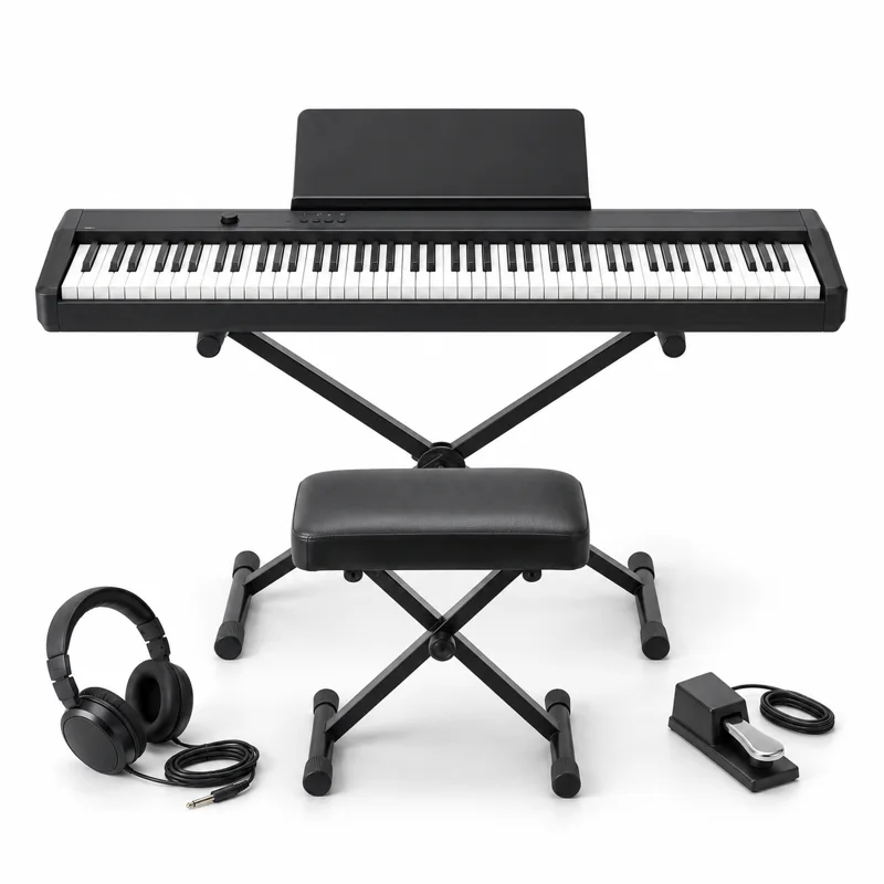 AI-generated illustration representing Beginner keyboards