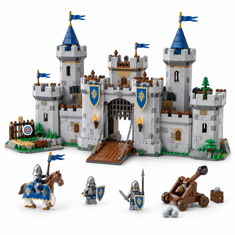 AI-generated illustration representing Building sets