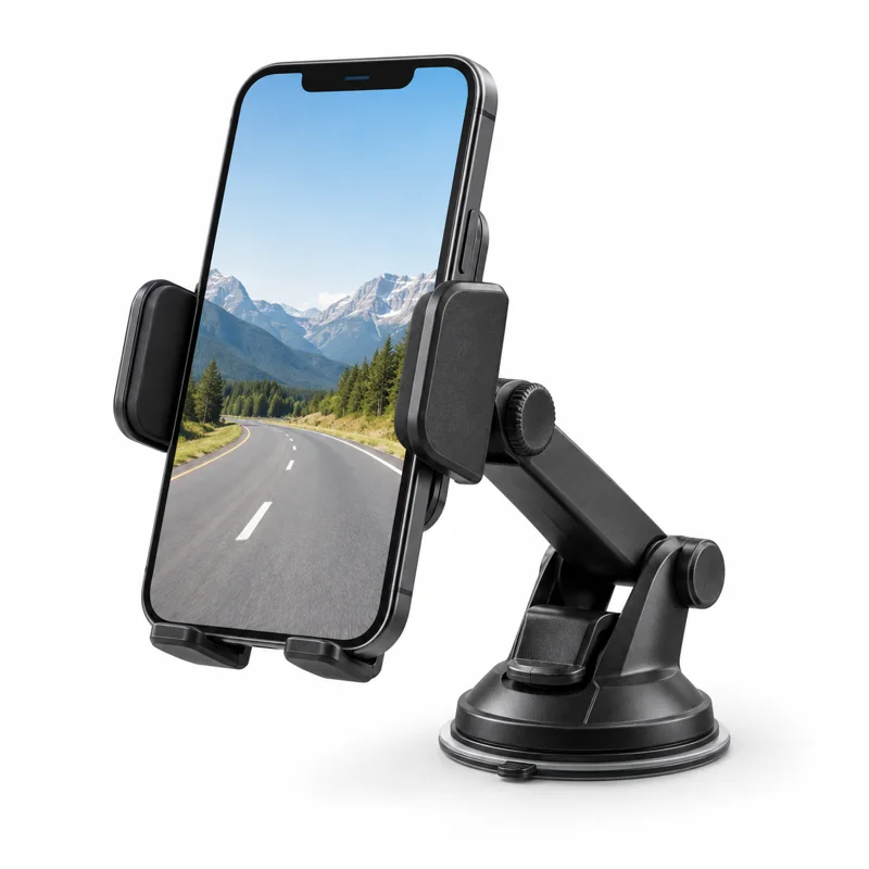 AI-generated illustration representing Car phone mounts