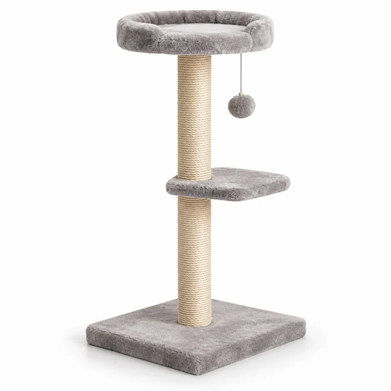 AI-generated illustration representing Cat scratching posts