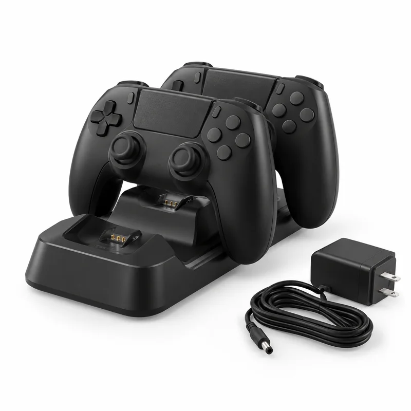 AI-generated illustration representing Controller charging docks