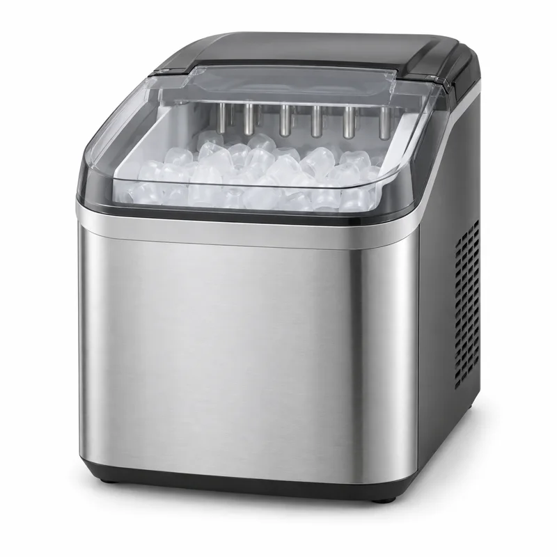 AI-generated illustration representing Countertop ice makers