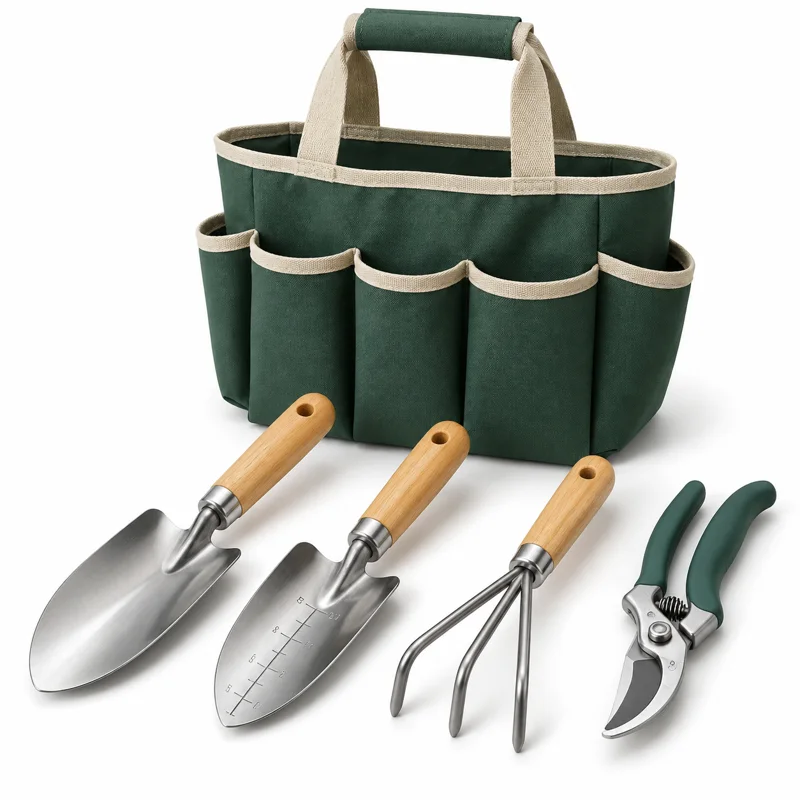 AI-generated illustration representing Garden hand tools