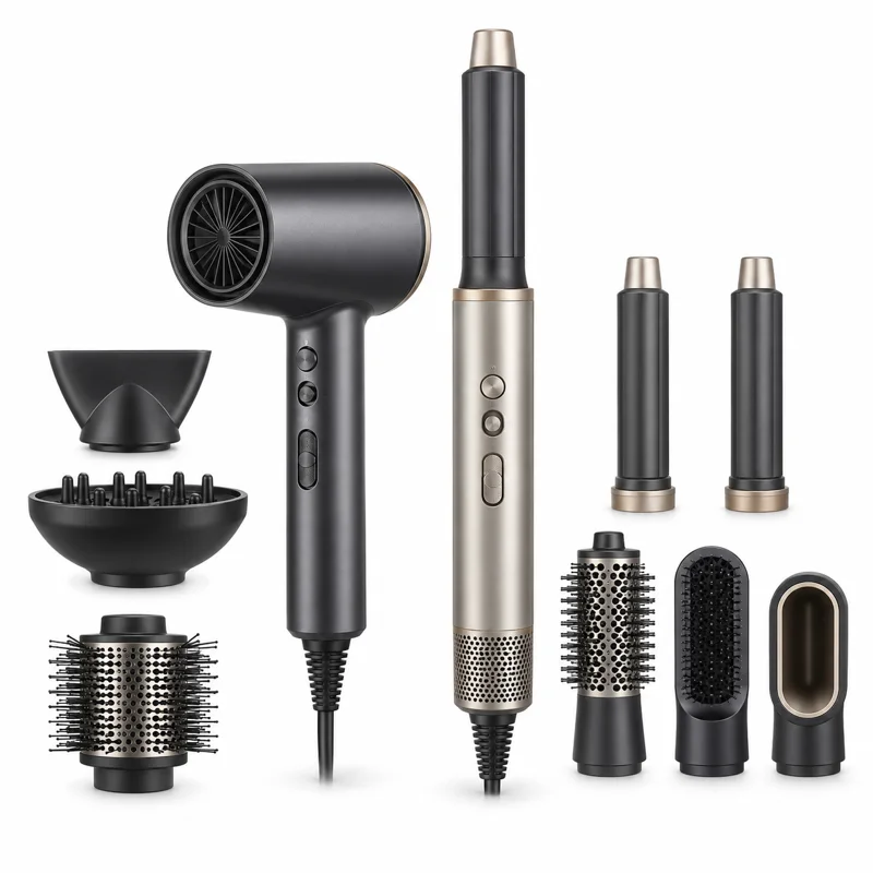 AI-generated illustration representing Hair styling tools