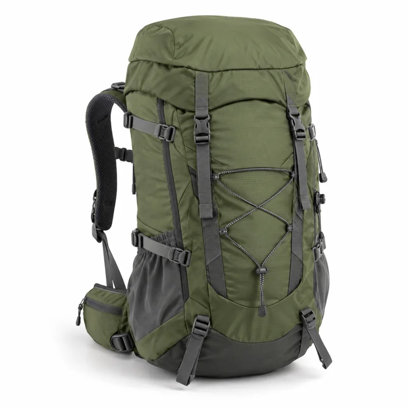 AI-generated illustration representing Hiking backpacks