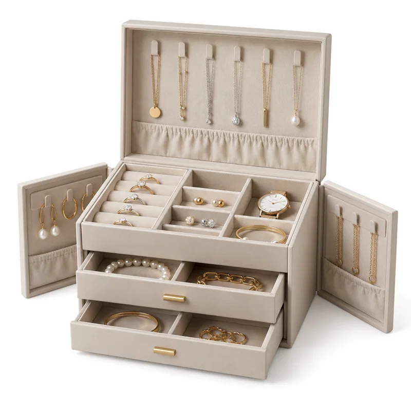 AI-generated illustration representing Jewelry storage