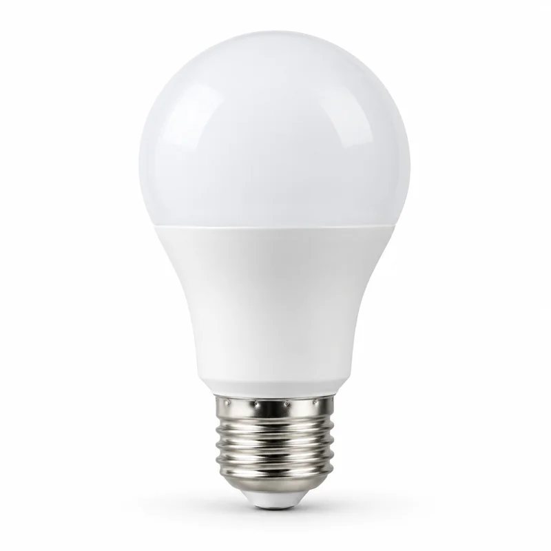 AI-generated illustration representing LED light bulbs