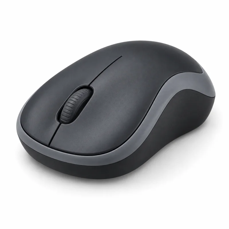 AI-generated illustration representing Logitech M185