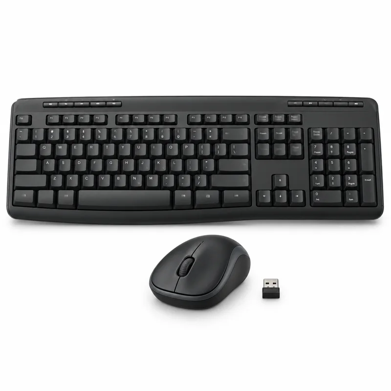 AI-generated illustration representing Logitech MK270