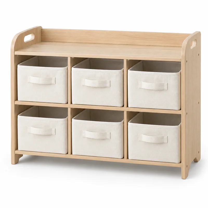 AI-generated illustration representing Nursery storage
