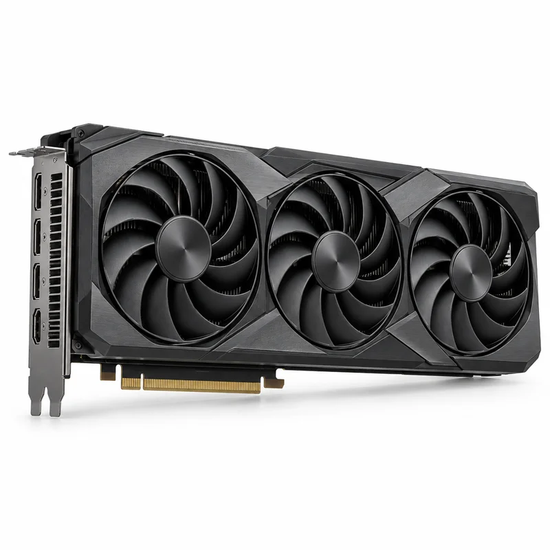 AI-generated illustration representing NVIDIA GeForce RTX 5070 graphics cards