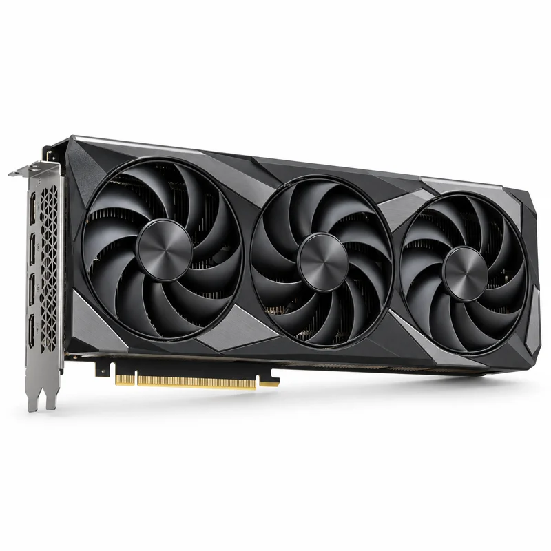 AI-generated illustration representing NVIDIA GeForce RTX 5070 Ti graphics cards