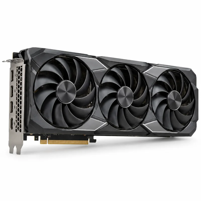 AI-generated illustration representing NVIDIA GeForce RTX 5080 graphics cards