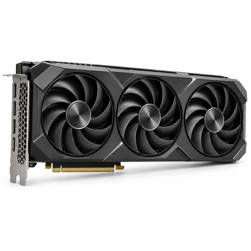 AI-generated illustration representing NVIDIA GeForce RTX 5090 graphics cards