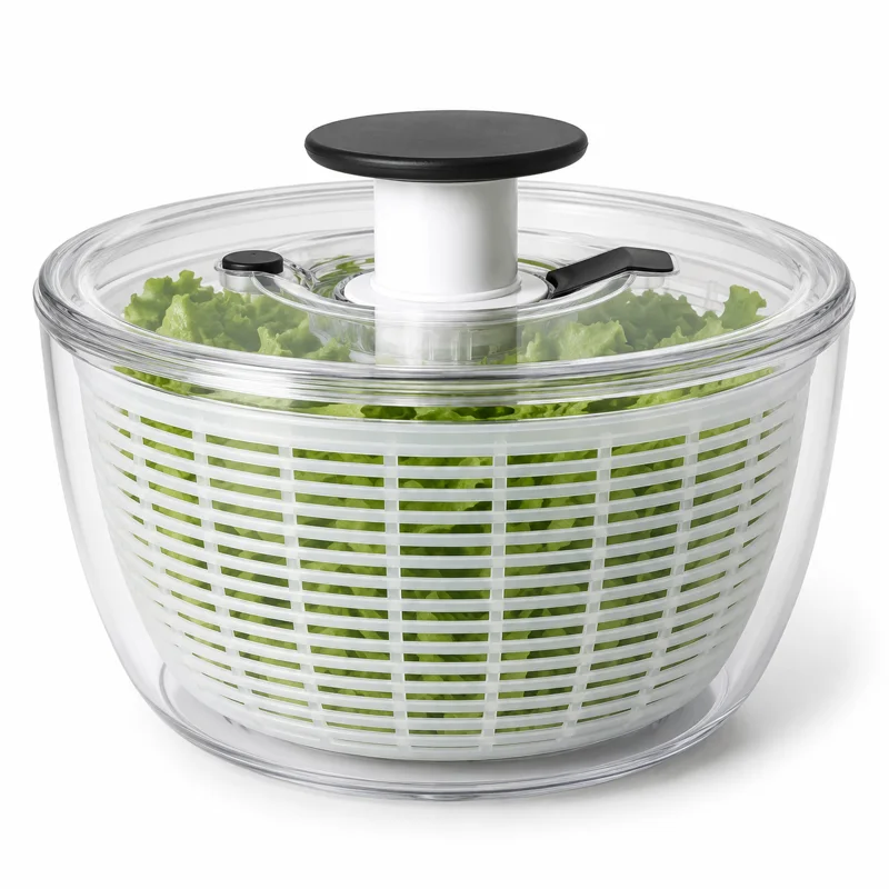 AI-generated illustration representing OXO Good Grips Salad Spinner