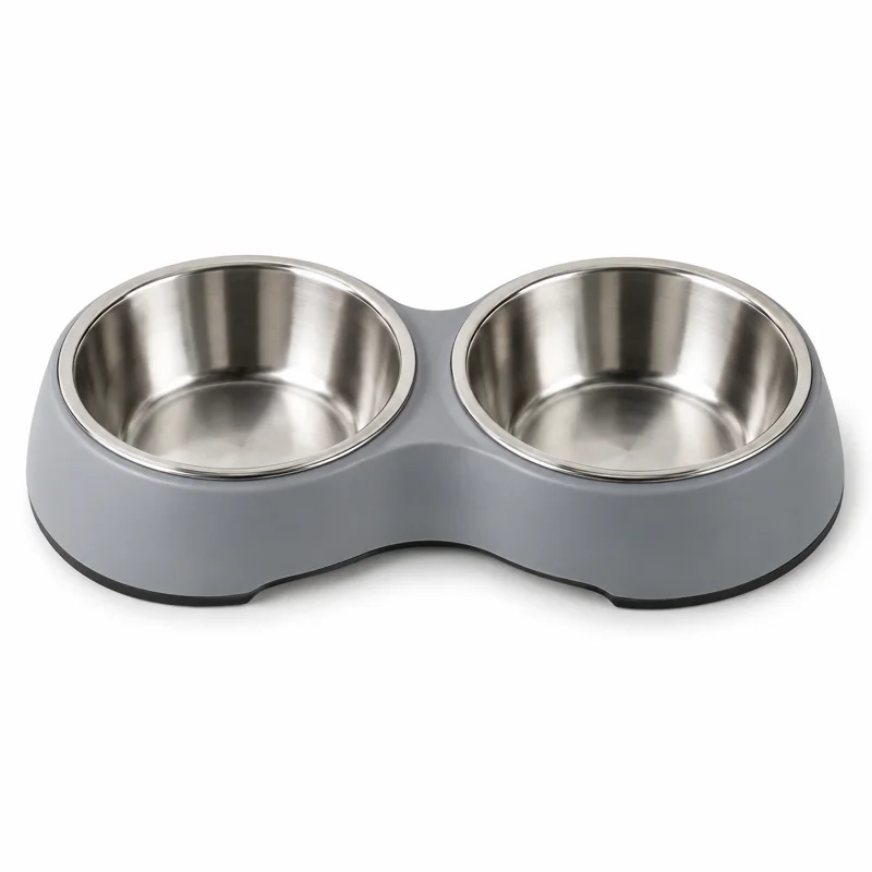 AI-generated illustration representing Pet bowls